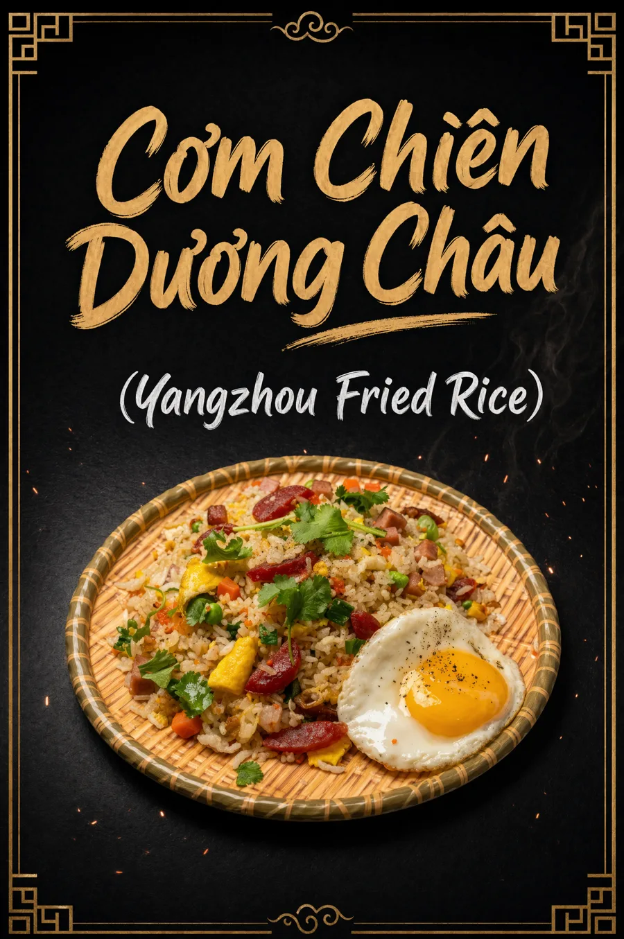 Table tent: Cơm Chiên Dương Châu